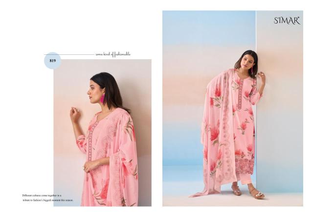 Glossy simar saaras cotton dress material wholesale